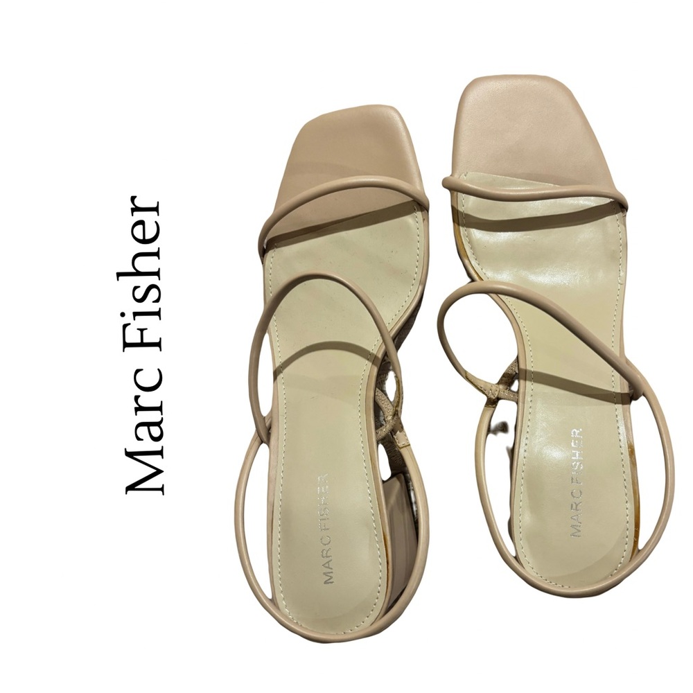 NWOT Marc Fisher Women's Strappy Block Heels
